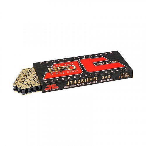Αλυσίδα  JT 428HPO O'RING Χρυσή 118 Links