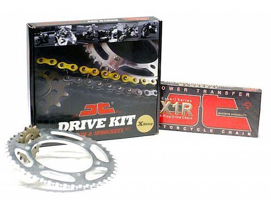 Set sprockets chain JT X’ring HONDA CB400 Super four