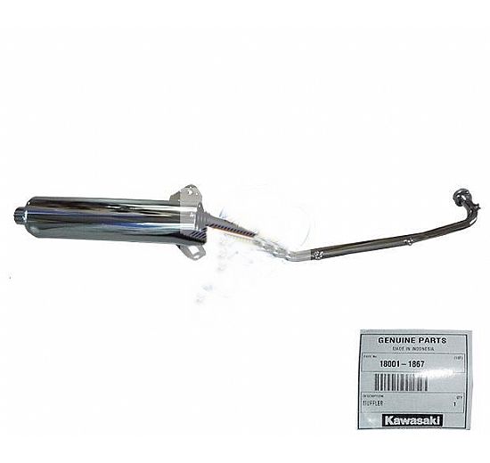 Exhaust system KAWASAKI Kazer