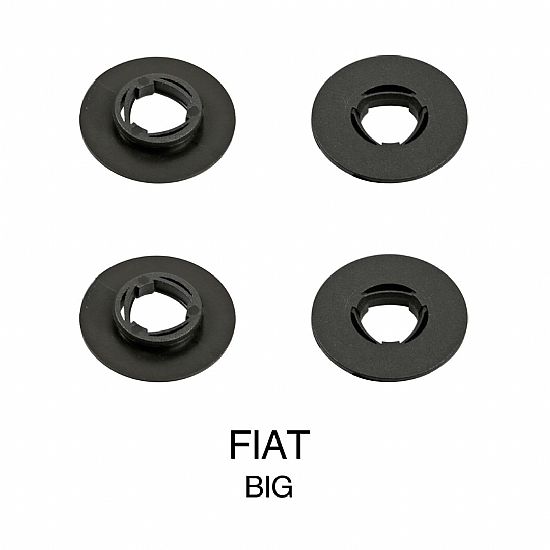 Lampa Mat fixing clips, 4 pcs set - Large - Fiat