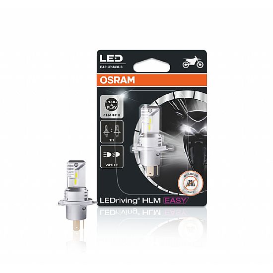 LED H4 12V19W P43T 6500K Ledriving HLM Easy
