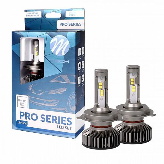 Σετ Λάμπες LED MTech H4 12V Ζευγάρι 2τμχ