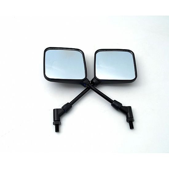Mirror set motorcycle QY164Y 10mm black