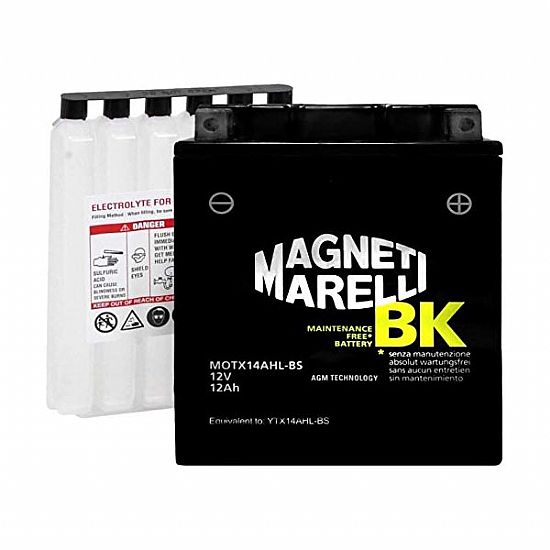 Battery MAGNETI-MARELLI /MOTX14AHL-BS (YTX14AHL-BS)