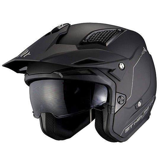 MT Helmets District SV Black Matt