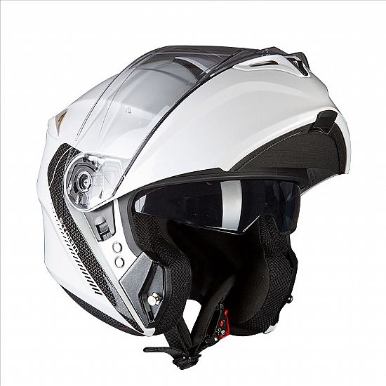 Κράνος MT Storm SV Gloss Άσπρο