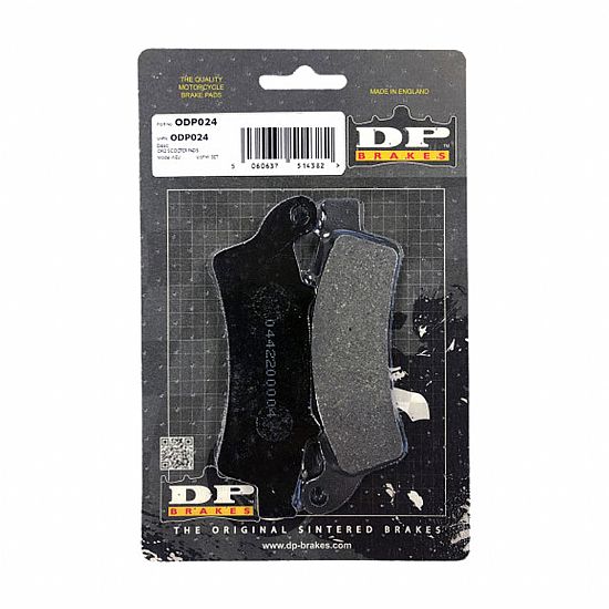 Front Brake Pads DP Brakes Organic ODP024 Piaggio Beverly 350