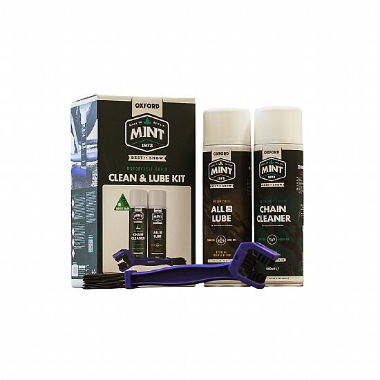 Oxford Mint Motorcycle Chain & Lube Kit