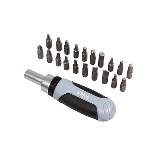 Lampa Screwdriver with bits, 21 pcs set