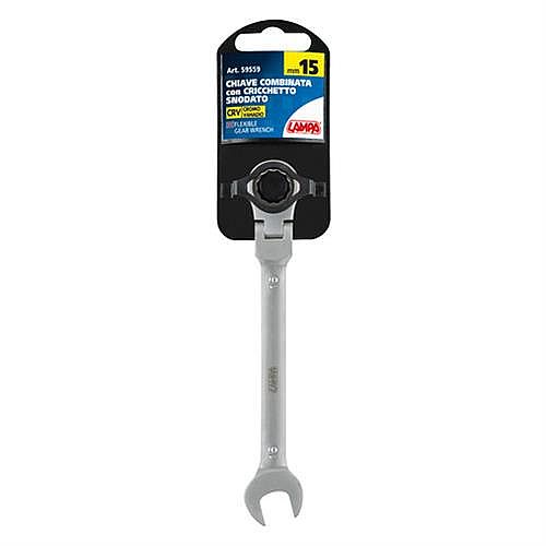 Lampa Flexible gear wrench - 15 mm CRV