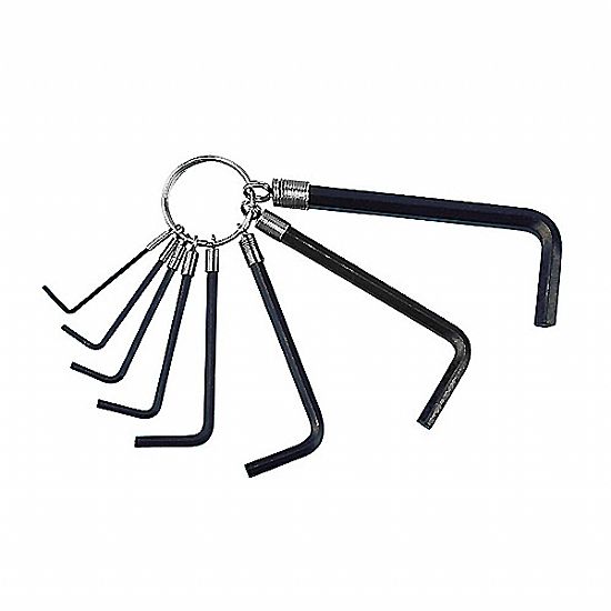 Lampa 8 pcs hex key set on a ring (1,5/2/2,5/3/4/5/6/8mm)