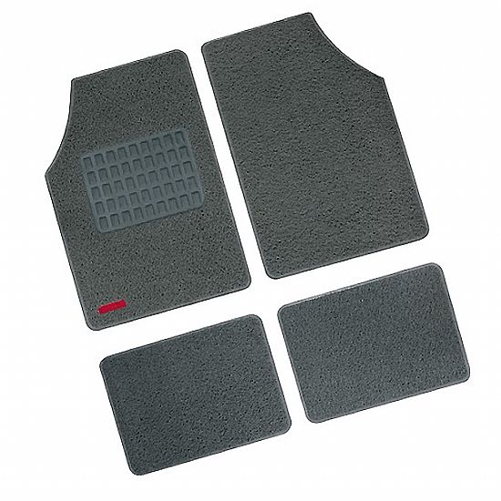 Lampa Optimo, universal set 4 pcs car mats - Grey