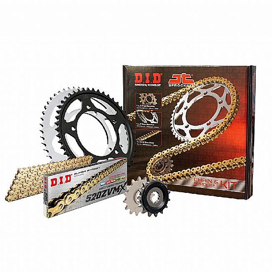 Drive chain  & Sprockets DID-JT Honda Transalp 750 23-26 X `ring (ZVM-X)