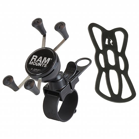 RAM EZ-Strap™ Rail Mount with Universal X-Grip®