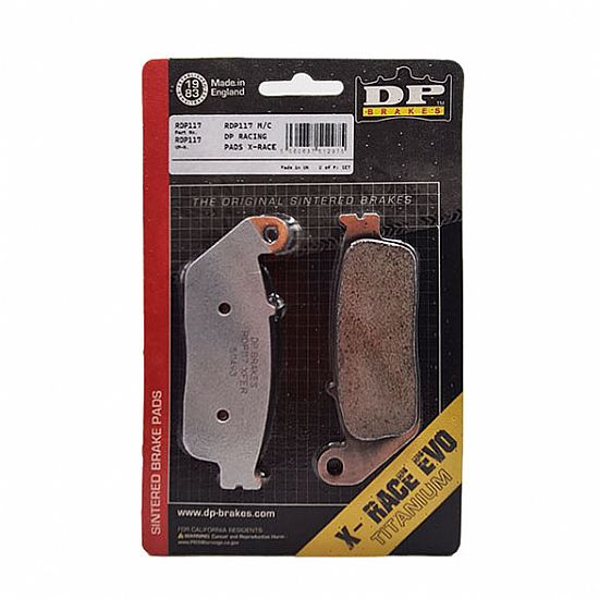 Εμπρός Τακάκια DP Brakes RDP X-Race Titanium (RDP117) Sintered Metal
