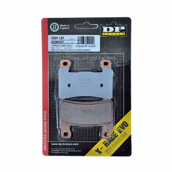 Εμπρός Τακάκια DP Brakes RDP X-Race Titanium RDP127 Sintered Metal