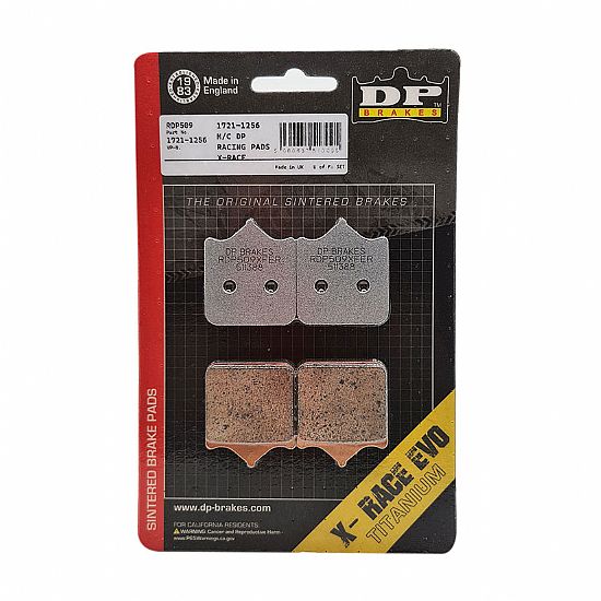 Εμπρός Τακάκια DP Brakes RDP X-Race Titanium RDP509 Sintered Metal