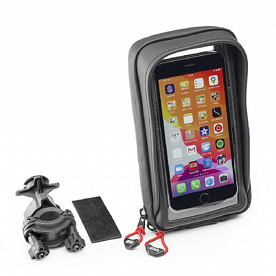 GIVI S958B Smartphone Holder With Fitting Kit