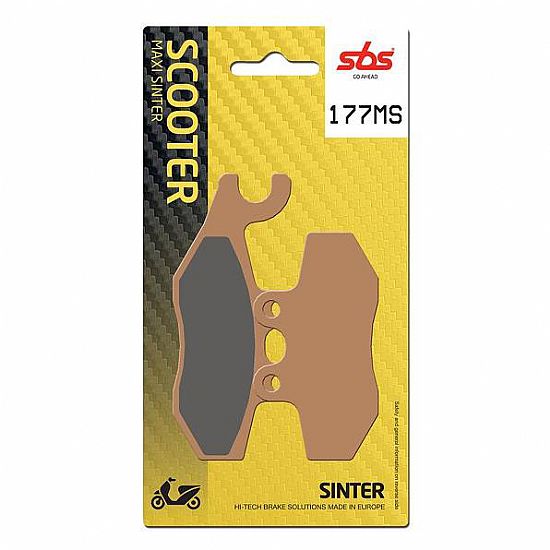 Σετ τακάκια πίσω SBS 177MS FA353 MAXI SCOOTER 250-600CCM