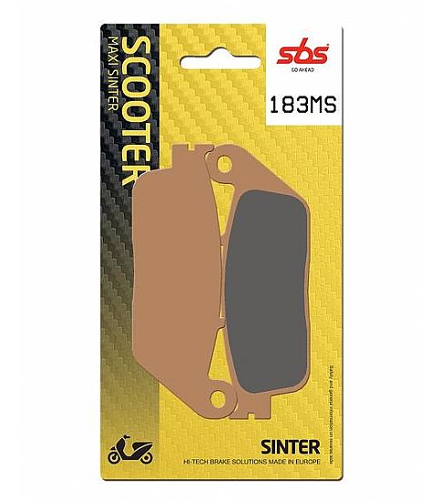 Τακάκια μοτοσυκλετών SBS 183MS FA142-FA226 MAXI SCOOTER 250-600CCM