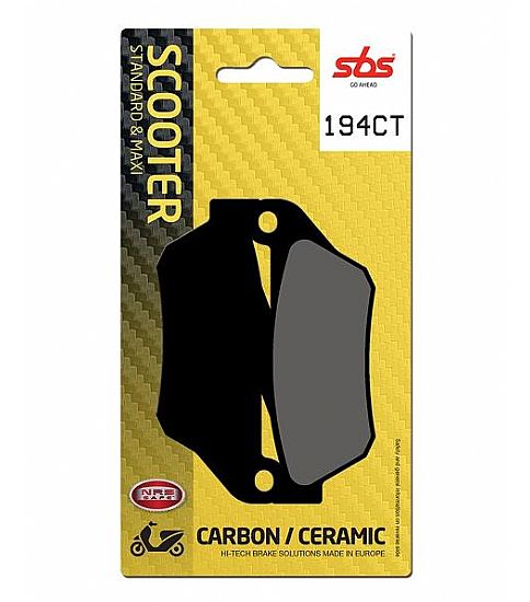 Motorcycle Brake pads SBS 194CT FA430 MAXI SCOOTER 125-249CCM