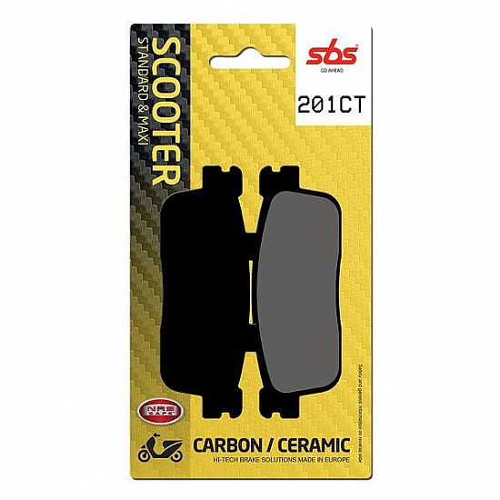 Motorcycle Brake pads SBS 201CT FA427 MAXI SCOOTER 125-249CCM