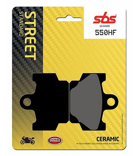 Τακάκια μοτοσυκλετών SBS 550HF FA81 STD FR/RR