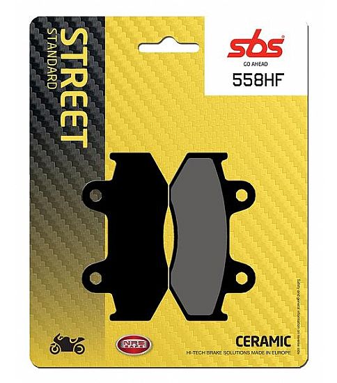 Τακάκια μοτοσυκλετών SBS 558HF FA92-FA323/2 STD FR/RR
