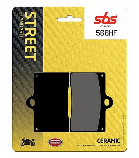 Τακάκια μοτοσυκλετών SBS 566HF FA95 STD FR/RR