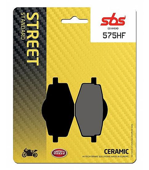 Τακάκια μοτοσυκλετών SBS 575HF FA101 STD FR/RR