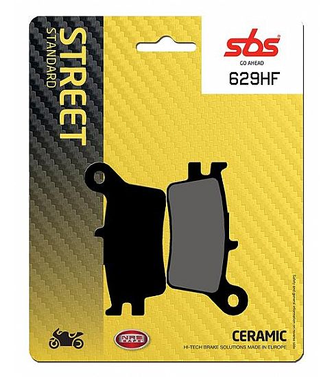 Τακάκια μοτοσυκλετών SBS 629HF FA153 STD FR/RR