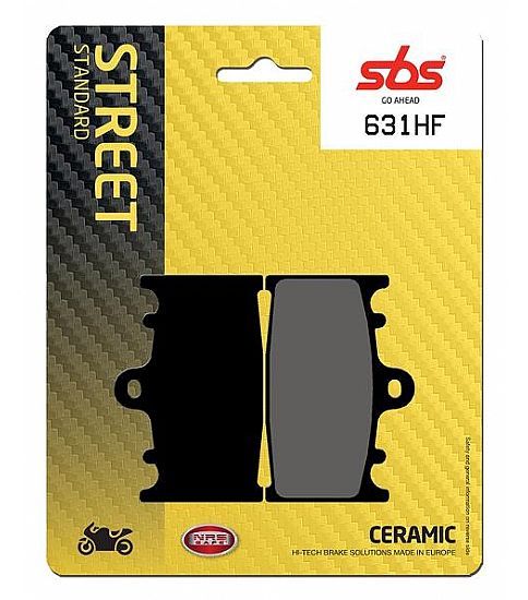 Motorcycle Brake pads SBS 631HF FA158 STD FR/RR