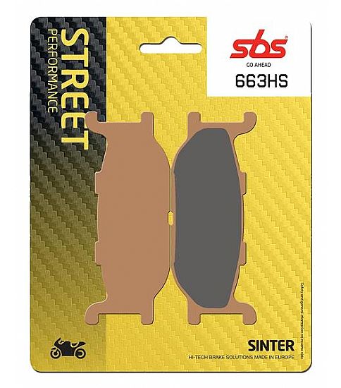 Motorcycle Brake pads SBS 663HS FA179 FR