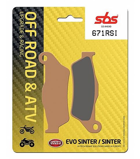 Τακάκια μοτοσυκλετών SBS 671RSI FA181 RACING RR KTM/HUSQVARNA/ARPILIA ENDURO