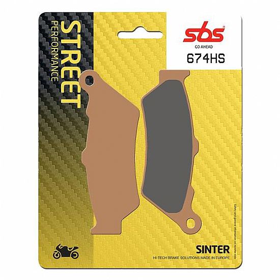 Motorcycle Brake pads SBS 674HS FA209-FA209/2 FR