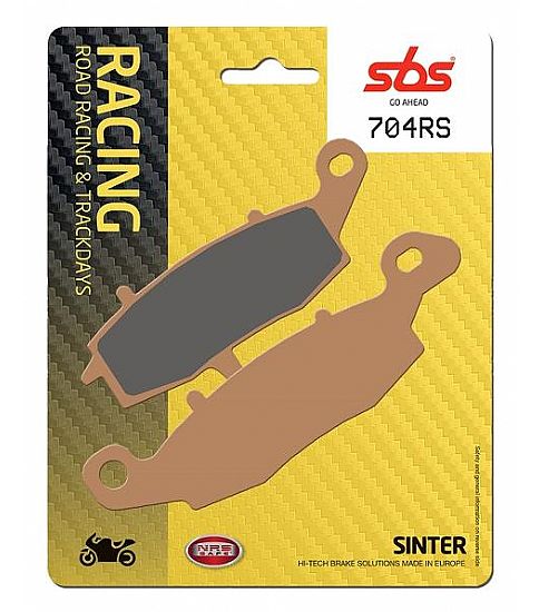 Τακάκια μοτοσυκλετών SBS 704RS FA231 RACING FR