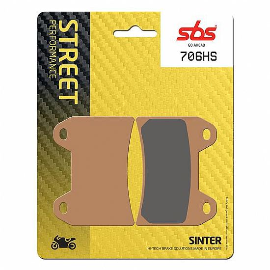 Motorcycle Brake pads SBS 706HS FA244 FR