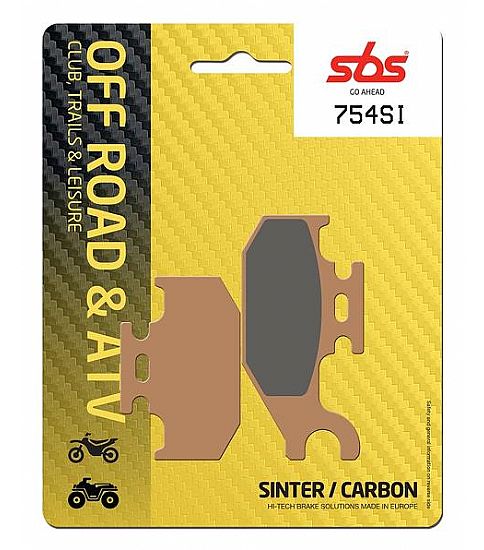 Τακάκια μοτοσυκλετών SBS 754SI FA307 MX ATV