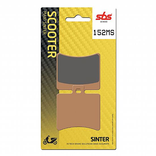 Τακάκια μοτοσυκλετών SBS 152MS SFA298 MAXI SCOOTER 250-600CCM