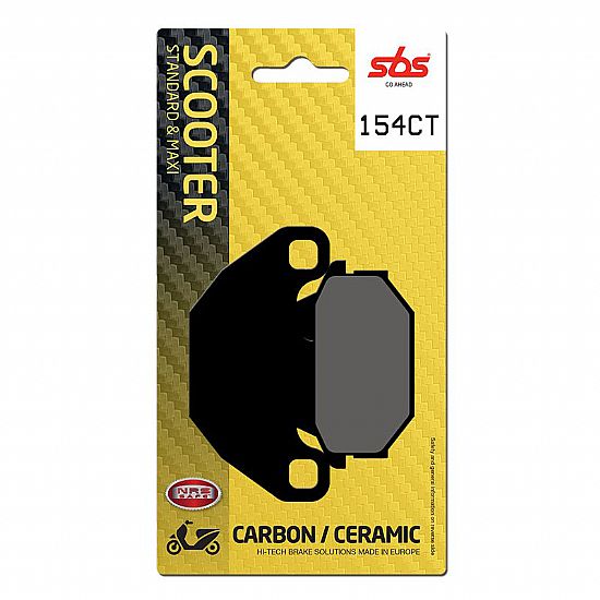Motorcycle Brake pads SBS 154CT FA305 MAXI SCOOTER 125-249CCM