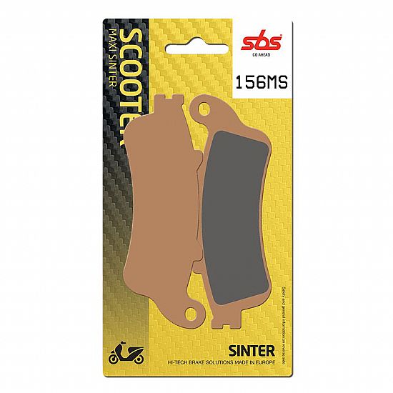 Τακάκια μοτοσυκλετών SBS 156MS FA261 MAXI SCOOTER 250-600CCM