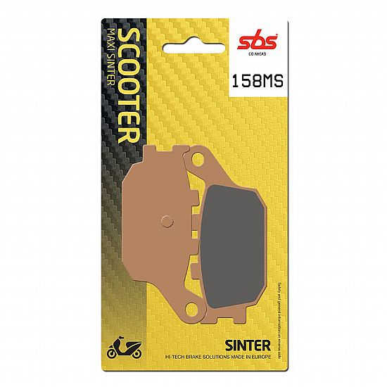 Motorcycle Brake pads SBS 158MS FA358 MAXI SCOOTER 250-600CCM