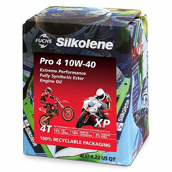 Silkolene Pro 4 10W-40 XP 4lt