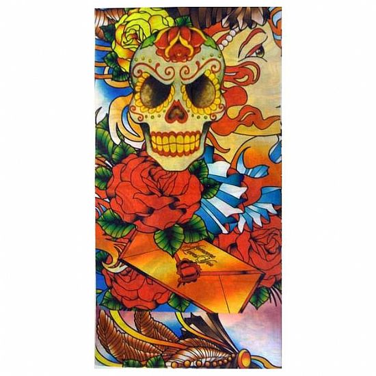 Κάλυμμα Λαιμού Modeka Skull Flowers