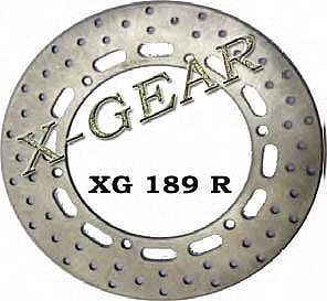 Δισκόπλακα πίσω X-GEAR  HONDA ST 1100 PAN EUROPEAN 89-94 / VTX 1800 02-08
