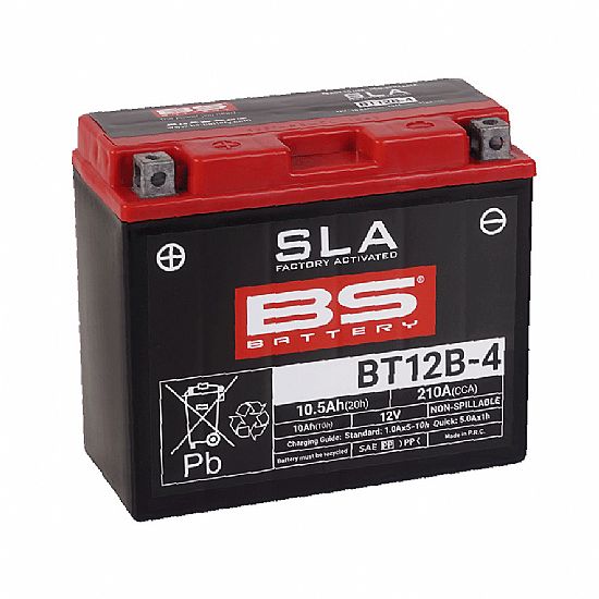 BS Battery BT12B-4 ( YT12B-4 ) SLA