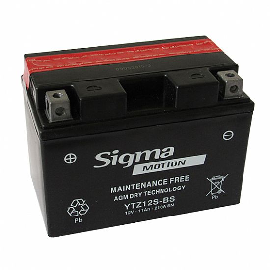 Μπαταρία Μοτοσυκλέτας Sigma YTZ12S-BS 11Ah