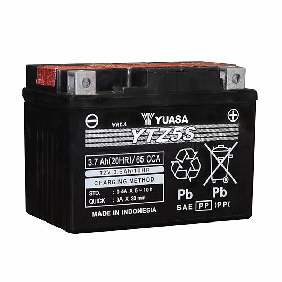 Μπαταρία YUASA YTZ5-S 3.7Ah 65CCA