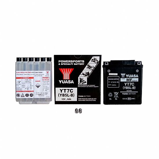 YUASA YT7C MF (YB5L-B-BS) 5.3Ah 60CCA