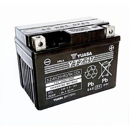 Μπαταρία YUASA YTZ4V 3.2Ah